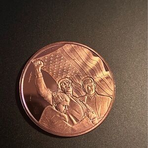 Donald Trump Assassination Attempt 1oz Copper Coin